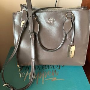 Coach Handbag, Taupe Color, Excellent Condition